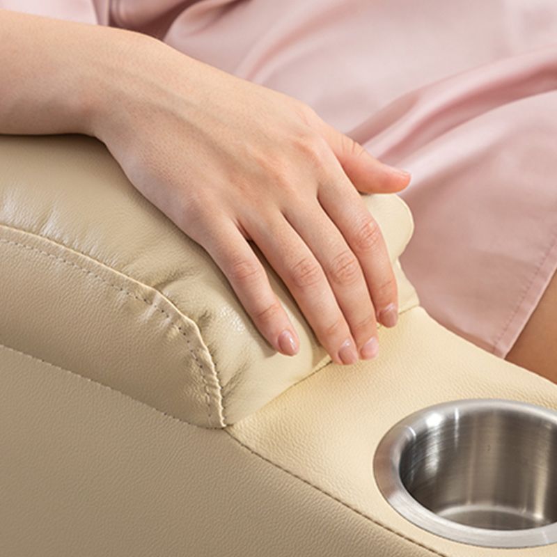 Sedia reclinabile contemporanea in metallo a colori solidi a colori per coppie da interno