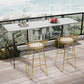 Modern Bar Table Set 1/2/3 Pieces Stone Rectangle Bistro Set for Indoor Clearhalo 'Bar Furniture' 'furn' 'furn_home_bar_bar_sets' 'Furniture' 'Home Bars & Bar Sets' 'home_bar_bar_sets' 'Kitchen & Dining Furniture' 1200x1200_be7edba0-1817-4cfc-ab90-d9d5039e12dc