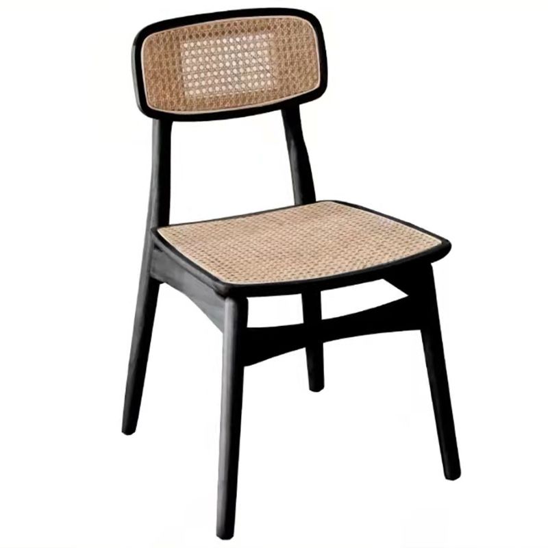 Minimalist Wood Side Dining Chairs Open Back Side Chairs for Home Clearhalo 'Dining Chairs' 'Dining Tables & Seating' 'dining_chair' 'furn' 'furn_dining_chair' 'Furniture' 'furniture_dining_chair' 'Kitchen & Dining Furniture' 1200x1200_be7f3a9e-d926-4545-8505-0e59a202b4a4