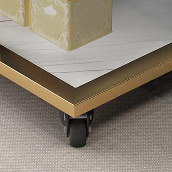 24.41" Tall Contemporary Style Side End Table Storage End Table