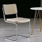 Industrial Upholstered Dining Side Chair Open Back Side Dining Chairs