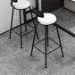 Modern Style 3/5 Pieces Faux Marble Rectangular Bar Table Set for Living Room