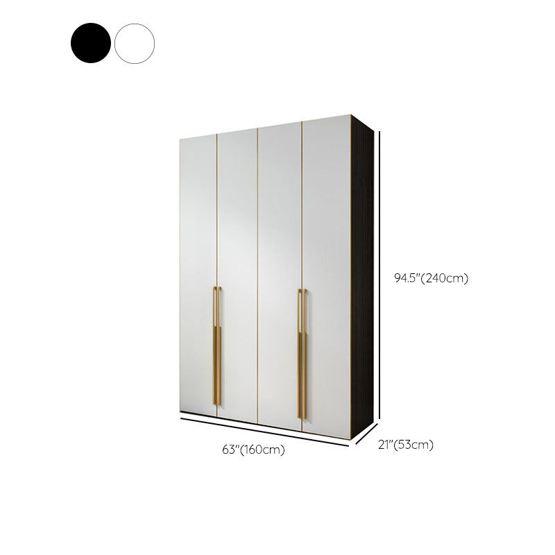 Armadio tradizionale armadio del guardaroba in legno per camera da letto