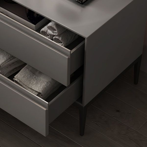 Table de chevet de table à accent moderne armoire au chevet en bois pour chambre à coucher