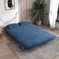 Sleelet Sleeper divano blu divano pieghevole scandinavo con cuscino