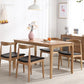 Rectangle Oak Wood Dining Table Modern Kitchen Table in Nature with 4 Legs Clearhalo ' dining_table' 'Dining Tables & Seating' 'Dining Tables' 'furn' 'furn_dining_table' 'Furniture' 'furniture_dining_table' 'Kitchen & Dining Furniture' 'kitchen&dining_furn' 'kitchen' 'kitchen_dining_table' 1200x1200_be8a4cee-cace-4eda-bb71-87ed05501e5a