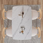 Minimalist Rectangle Shape Kitchen Dining Table Sintered Stone Top Dining Table with 4 Legs Base Clearhalo ' dining_table' 'Dining Tables & Seating' 'Dining Tables' 'furn' 'furn_dining_table' 'Furniture' 'furniture_dining_table' 'Kitchen & Dining Furniture' 'kitchen&dining_furn' 'kitchen' 'kitchen_dining_table' 1200x1200_be8ad478-e022-433a-9e3d-ae8635cf783f
