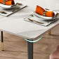 Contemporary Style Dining Site Table Stone Rectangle Furniture with 4 Legs Clearhalo ' dining_table' 'Dining Tables & Seating' 'Dining Tables' 'furn' 'furn_dining_table' 'Furniture' 'furniture_dining_table' 'Kitchen & Dining Furniture' 'kitchen&dining_furn' 'kitchen' 'kitchen_dining_table' 1200x1200_be8e612f-6ddd-406e-9514-6148483d09d5