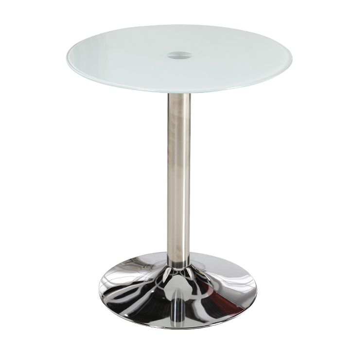 Modern Style Glass Kitchen Dining Room Table Round Table with Tulip Base Clearhalo ' dining_table' 'Dining Tables & Seating' 'Dining Tables' 'furn' 'furn_dining_table' 'Furniture' 'furniture_dining_table' 'Kitchen & Dining Furniture' 'kitchen&dining_furn' 'kitchen' 'kitchen_dining_table' 1200x1200_be8f4574-e080-4aec-8772-596734a5936f