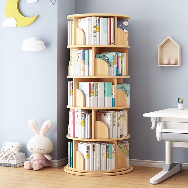 Wood Geometric Bookcase Contemporary Closed Back Book Shelf for Home Office Clearhalo 'Bookcases' 'furn' 'furn_bookcases' 'Furniture' 'furniture_bookcases' 'Office Furniture' 1200x1200_be8f8f20-4537-41ad-ad6b-249b1c741f9f