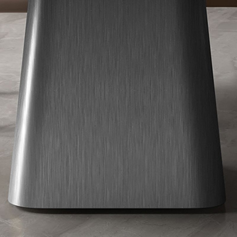 Set da tavolo da pranzo rettangolare 1/4/7 PCS Dinette in pietra per la cucina