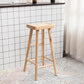 Set da tavolo moderno da pub rettangolare, tavolo da bancone in legno da 1/2/3 pezzi con sgabelli senza schienale