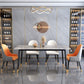 Rectangle Stone Dining Table Luxury Dining Table for Dining Room Clearhalo 'Dining Tables & Seating' 'Dining Tables' 'dining_table' 'furn' 'furn_dining_table' 'Furniture' 'Kitchen & Dining Furniture' 1200x1200_be9626f7-7717-4c76-94ca-416b33b4286b