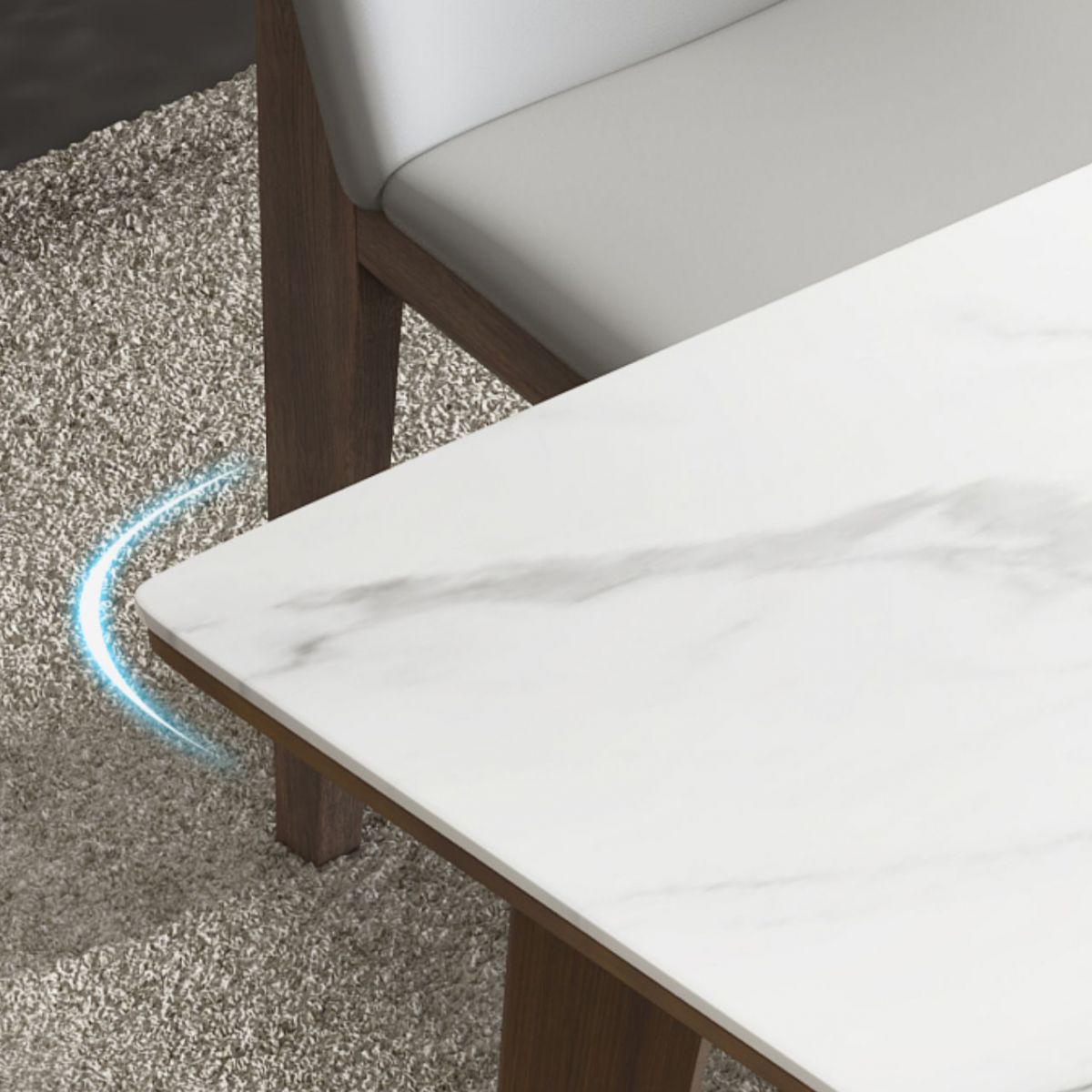 Modern 1/4/5 Pieces Dining Sintered Stone Dining Table Set with Wooden Legs for Home Clearhalo 'Dining Room Sets' 'Dining Tables & Seating' 'dining_room_set' 'furn' 'furn_dining_room_set' 'Furniture' 'furniture_dining_room_set' 'Kitchen & Dining Furniture' 'kitchen&dining_furn' 'kitchen' 1200x1200_be9677e6-320e-45f6-841a-16bd46dc3b89