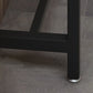 Brown Modern Style Bar Table in Solid Wood and Metal Bar Table for Outdoor Clearhalo 'Bar Furniture' 'Bar Tables' 'bar_tables' 'furn' 'furn_bar_tables' 'Furniture' 'furniture_bar_tables' 'Kitchen & Dining Furniture' 1200x1200_be9a3b40-f85a-45d6-b48e-8dd61e6c0358