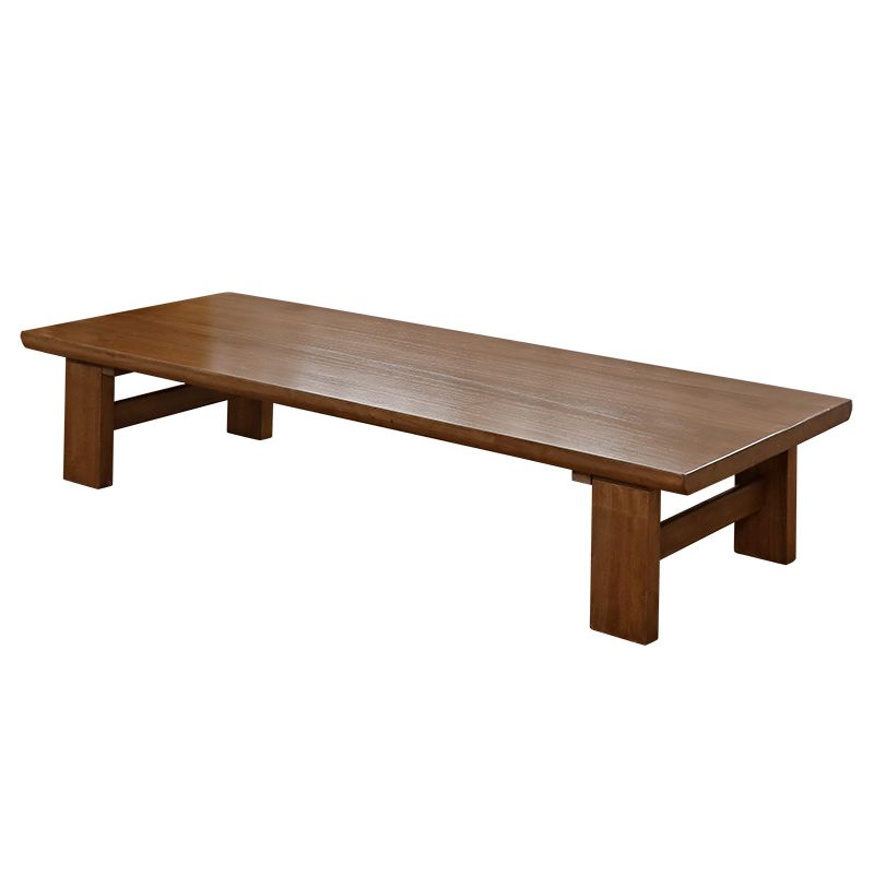 Rectangle Coffee Table Solid Wood Modern Single Coffee Table Clearhalo 'Coffee & Accent Tables' 'Coffee Tables' 'coffee_tables' 'furn' 'furn_coffee_tables' 'Furniture' 'Living Room Furniture' 1200x1200_be9d523b-26b2-44f6-ac54-d6d7fa22519e