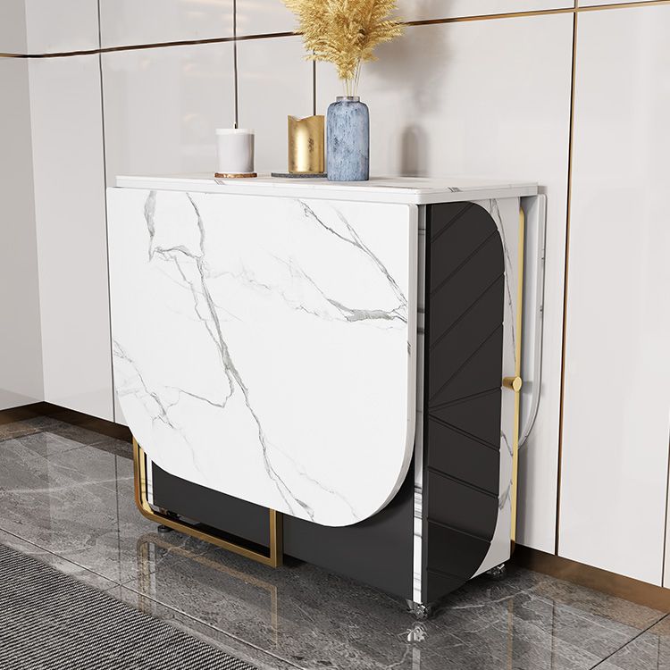 Rectangle 29-inch Dining Site Table Contemporary Dining Room Collection with Drop-Leaf Clearhalo ' dining_table' 'Dining Tables & Seating' 'Dining Tables' 'furn' 'furn_dining_table' 'Furniture' 'furniture_dining_table' 'Kitchen & Dining Furniture' 'kitchen&dining_furn' 'kitchen' 'kitchen_dining_table' 1200x1200_be9fb0fa-12b6-4268-aba4-fda7d12fcebf