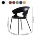 Industrial Metal Dining Room Armchair Plastic Dining Room Chairs for Restaurant Use Clearhalo ' kitchen&dining_furn' 'Dining Chairs' 'Dining Tables & Seating' 'dining_chair' 'furn' 'furn_dining_chair' 'Furniture' 'furniture_dining_chair' 'Kitchen & Dining Furniture' 'kitchen' 1200x1200_bea1334d-99b1-4b8b-8d0a-889a86239083