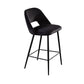 Contemporary Metal Upholstered Barstool Bristol Bar Stool with Low Back for Kitchen Clearhalo 'Bar Furniture' 'Bar Stools' 'bar_stools' 'furn' 'furn_bar_stools' 'furniture_bar_stools' 'Kitchen & Dining Furniture' 'kitchen&dining_furn' 'kitchen' 'kitchen_furn' Furniture' 1200x1200_bea297ea-98b5-43f5-be1b-c7ee6010f2ad