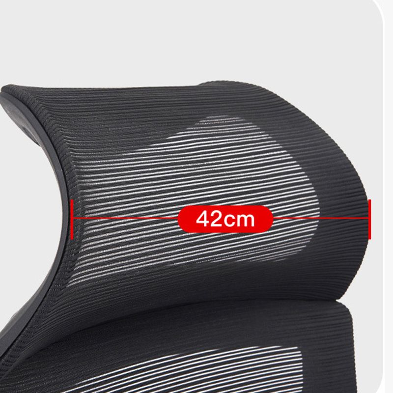 Mesh Office Desk Chair High Back Black Office Chair with Arms Contemporary Chair Clearhalo 'furn' 'furn_office_chair' 'Furniture' 'Office Chairs' 'Office Furniture' 'office_chair' 1200x1200_bea36f65-cce6-44c7-87f8-55c6390dc637