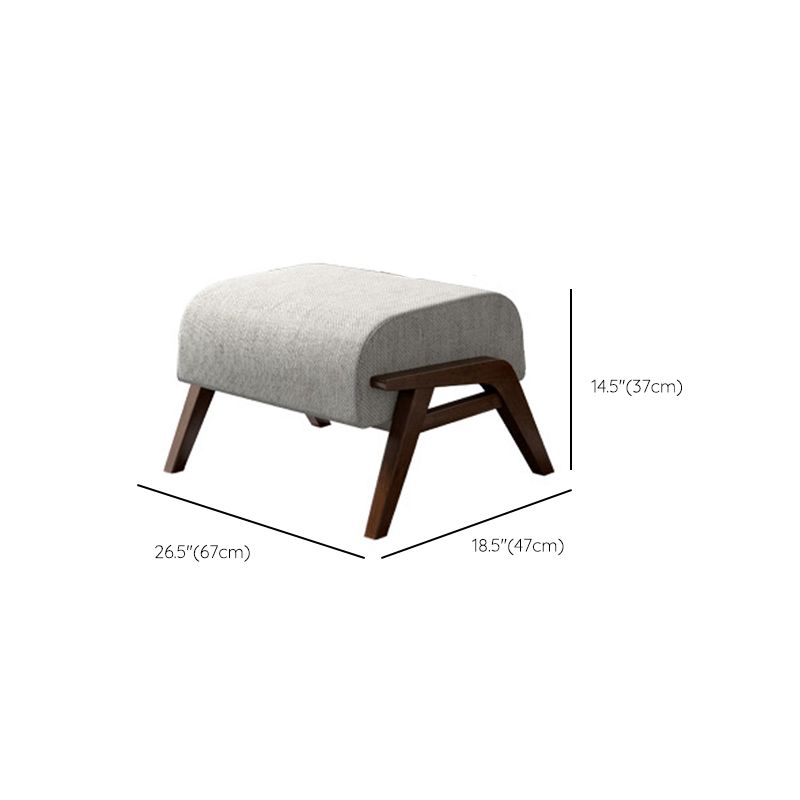 Contemporary Solid Wood Recliner Chair in Solid Color with Wooden Legs Clearhalo 'Chairs & Seating' 'furn' 'furn_recliners' 'Furniture' 'Living Room Furniture' 'Recliners' 1200x1200_bea5bfa2-d736-4188-867f-c2a3c9aaaaf8