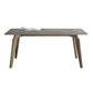 Industrial Style Rectangle Dining Table Sintered Stone Table with Wood Legs Clearhalo 'Dining Tables & Seating' 'Dining Tables' 'dining_table' 'furn' 'furn_dining_table' 'Furniture' 'Kitchen & Dining Furniture' 1200x1200_bea8168b-f8d3-4419-b310-7d4b6d3ee1ea