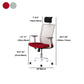 Modern Computer Chair Adjustable Arms Chair Mesh Office Chair Clearhalo 'furn' 'furn_office_chair' 'Furniture' 'Office Chairs' 'Office Furniture' 'office_chair' 1200x1200_bea931bc-2c86-4761-a860-25a49de573af