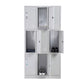 Metal Wardrobe Cabinet Contemporary Grey Wardrobe Armoire for Home Clearhalo 'Armoires & Wardrobes' 'armoires_wardrobes' 'Bedroom Furniture' 'furn' 'furn_armoires_wardrobes' 'Furniture' 1200x1200_bea958e4-273b-4ad2-bfbe-f9dba2b76a7d