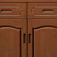 Contemporary Sideboa Wood Glass Doors Side Board with Drawers and Cabinets Clearhalo 'buffet_sideboard' 'Buffets & Sideboards' 'furn' 'furn_buffet_sideboard' 'Furniture' 'Kitchen & Dining Furniture' 1200x1200_bea9b65b-aa2a-412d-895f-d126569711b7