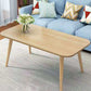 Contemporary Wooden Coffee Table with 4 Natural Legs and Rectangle Top Clearhalo 'Coffee & Accent Tables' 'Coffee Tables' 'coffee_tables' 'furn' 'furn_coffee_tables' 'Furniture' 'Living Room Furniture' 1200x1200_beaac422-ed88-4a4e-b1b9-1f112f798062