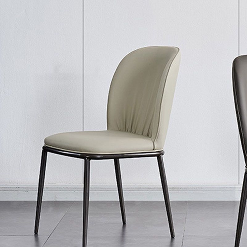 Industriële stijl stoel eetstoelen zonder melaten met metalen benen voor thuis