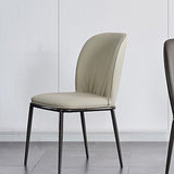 Industriële stijl stoel eetstoelen zonder melaten met metalen benen voor thuis