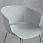 Modern Plastic Chair Parsons Chair in Matte Finish for Indoor