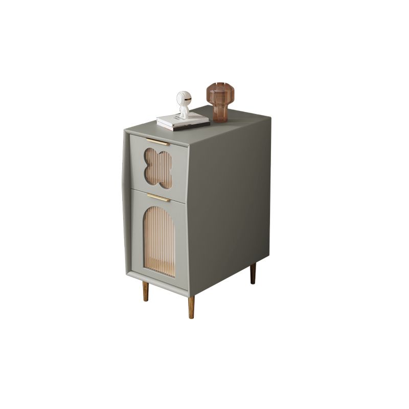 Table de nuit du tiroir en bois massif modernisme lit de chevet de lit