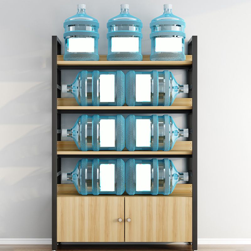 Libreria moderna di scaffali di stoccaggio aperto con mobili per la casa