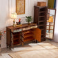 Industrial Storage Cabinet with Solid Wood Drawers and Doors Clearhalo 'Cabinets & Chests' 'cabinets_chests' 'furn' 'furn_cabinets_chests' 'Furniture' 'Living Room Furniture' 1200x1200_beb3a110-99d0-4ccb-89a8-15abb98254ad