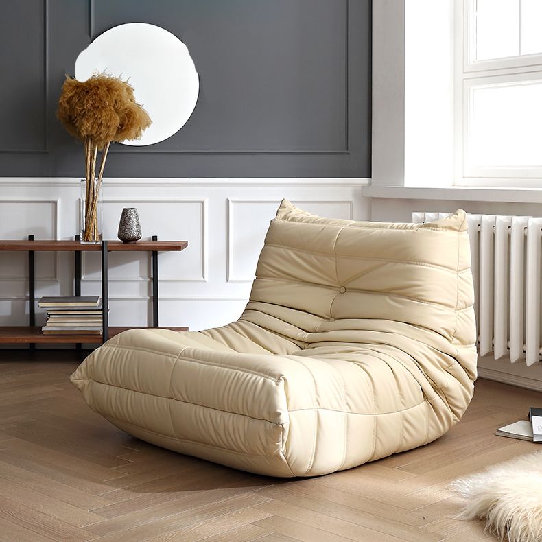 Armless Sofa Sewn Pillow Back Contemporary Sofa for Living Room Clearhalo 'furn' 'furn_sofas' 'Furniture' 'Living Room Furniture' 'Sofa' 'sofas' 1200x1200_bec0629a-0221-4d52-9a6d-d3bcca415d30