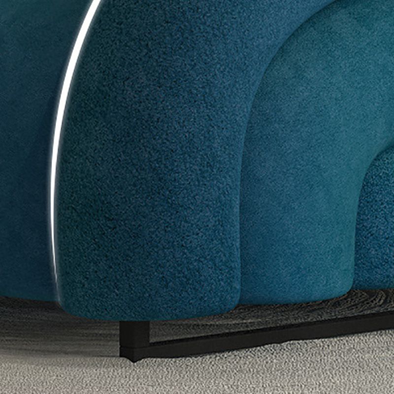 34.65" Wide Contemporary Style Single Sofa Chair Microfiber Arm Chair Clearhalo 'Accent Chairs' 'accent_chairs' 'Chairs & Seating' 'furn' 'furn_accent_chairs' 'Furniture' 'Living Room Furniture' 1200x1200_bec336ee-8401-4649-be52-a73492464c5e