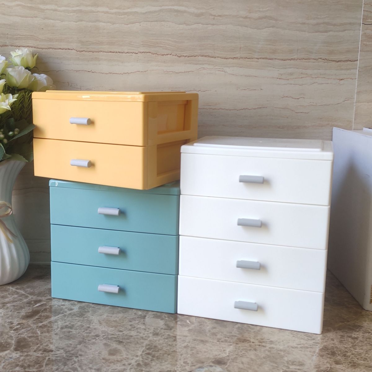 Modern Cabinet Solid Color Plastic Filing Cabinet for Home Office Clearhalo 'Filing Cabinets' 'filling_cabinets' 'furn' 'furn_filling_cabinets' 'Furniture' 'Office Furniture' 1200x1200_bec338ad-fc73-465a-ad73-c5e4cb5bed5a