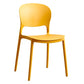Modern Stackable Chairs Dining Armless Open Back Chairs with Plastic Legs for Kitchen Clearhalo ' kitchen&dining_furn' 'Dining Chairs' 'Dining Tables & Seating' 'dining_chair' 'furn' 'furn_dining_chair' 'Furniture' 'furniture_dining_chair' 'Kitchen & Dining Furniture' 'kitchen' 1200x1200_bec67bea-89dc-4147-8e3d-7f36965775e3