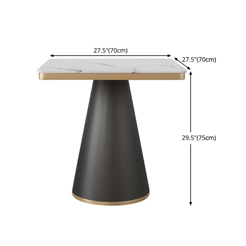 Sintered Stone Top Dining Table Traditional Luxury Dining Table with Metal Frame Clearhalo ' dining_table' 'Dining Tables & Seating' 'Dining Tables' 'furn' 'furn_dining_table' 'Furniture' 'furniture_dining_table' 'Kitchen & Dining Furniture' 'kitchen&dining_furn' 'kitchen' 'kitchen_dining_table' 1200x1200_bec87ae7-1b80-42d2-8384-7e79d15e2acd
