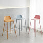 Dessert Shop Footrest Scandinavian Stool Matte Finish Plastic Barstool Clearhalo 'Bar Furniture' 'Bar Stools' 'bar_stools' 'Furniture' 'furniture_bar_stools' 'Kitchen & Dining Furniture' 1200x1200_beccba25-c037-42ec-a911-34fb2b847ed3