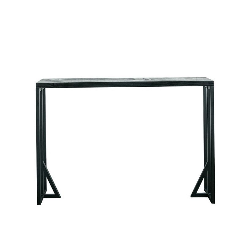 Industrial Table and Stool 1/4 Pieces Solid Wood Pub Table Set Clearhalo 'Bar Furniture' 'furn' 'furn_home_bar_bar_sets' 'Furniture' 'Home Bars & Bar Sets' 'home_bar_bar_sets' 'Kitchen & Dining Furniture' 1200x1200_beccd049-2fbd-408e-aeec-2f13793fe83a