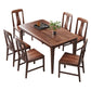 Modern Kitchen Solid Wood Dining Furniture Set with Rectangle Top Formal Dining¬†Room¬†Table¬†Set Clearhalo 'Dining Room Sets' 'Dining Tables & Seating' 'dining_room_set' 'furn' 'furn_dining_room_set' 'Furniture' 'furniture_dining_room_set' 'Kitchen & Dining Furniture' 'kitchen&dining_furn' 'kitchen' 1200x1200_bed0fcb2-8eb4-4672-b65c-35ec917566b5