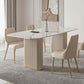 Glam Side Chair Dining Room Gold Legs Dining Armless Parsons Chair Clearhalo 'Dining Chairs' 'Dining Tables & Seating' 'dining_chair' 'furn' 'furn_dining_chair' 'Furniture' 'Kitchen & Dining Furniture' 1200x1200_bed1fb57-1016-49b3-9074-7cf926a009b2