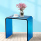 Acrylic Living Room Side Table Modern Rectangular Sled End Table Clearhalo 'Coffee & Accent Tables' 'End & Side Tables' 'end_side_table' 'end_side_tables' 'furn' 'furn_end_side_tables' 'Furniture' 'furniture_end_side_table' 'Living Room Furniture' 1200x1200_bed39807-0c8a-47a0-87e8-abc708b29c04