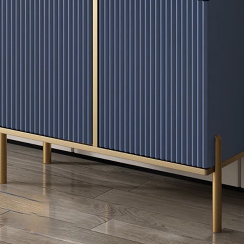 Server top in pietra sinterizzato in stile glam con porta e cassetto