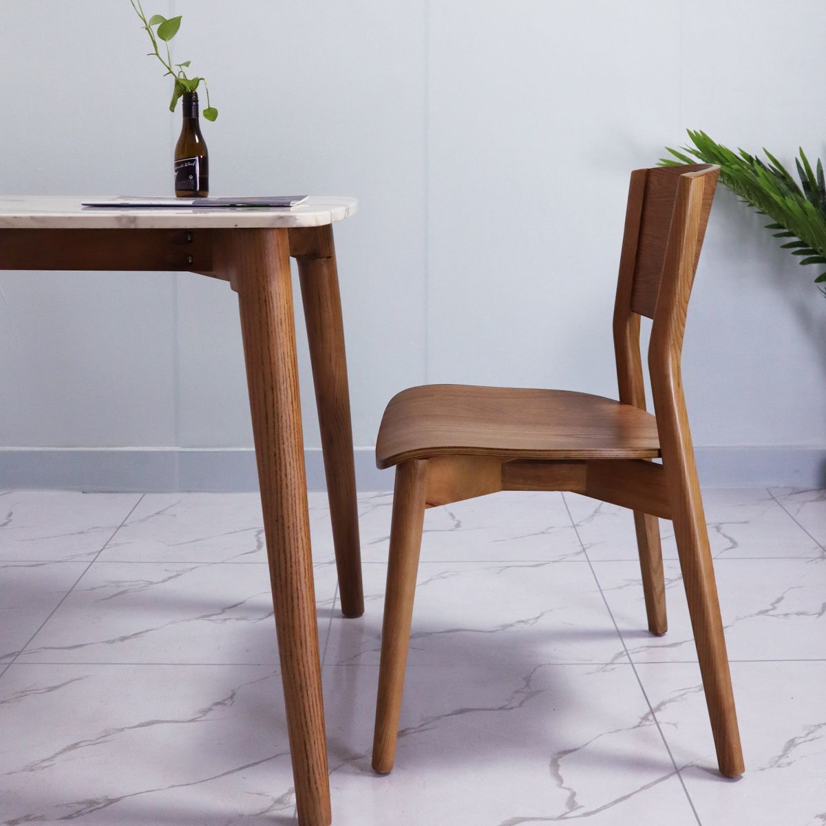 Industrial Oak Wood Side Chair Matte Finish Open Back Dining Chair (Set of 2) Clearhalo ' kitchen&dining_furn' 'Dining Chairs' 'Dining Tables & Seating' 'dining_chair' 'furn' 'furn_dining_chair' 'Furniture' 'furniture_dining_chair' 'Kitchen & Dining Furniture' 'kitchen' 1200x1200_bedde005-dcca-4be5-a1e3-47be51d37308