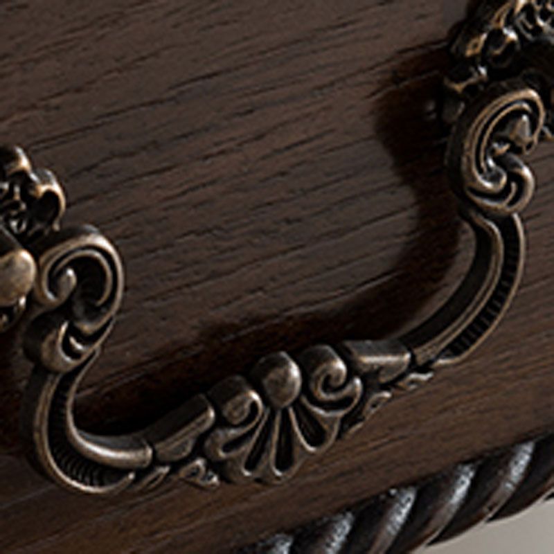 Tavolo di divano console mezzaluna moderna di metà secolo Tavolo di accento per console in legno per Hall