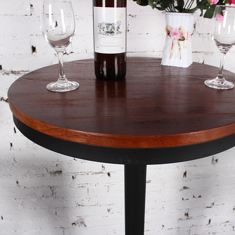 Juego de mesa y taburete de 1/4 piezas, juego de comedor de Pub de madera maciza para comedor